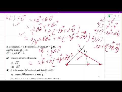 O-Level Mathematics Vectors (Series 2) | Full Explanation + Practice Questions