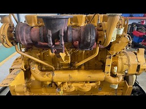 Caterpillar C18 full overhaul part - 1 #mechanic #ganaretor #viralvideo