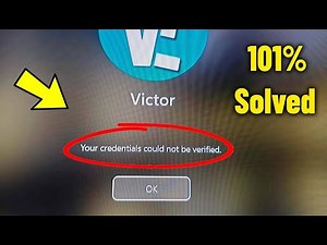 Your credentials could not be verified in Windows 11/10 – Fix Login PIN Error (2 Methods) ✅