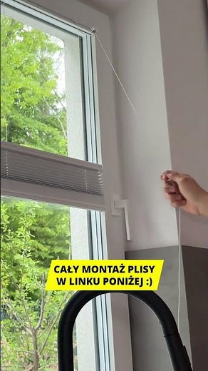 Montaż rolety plisowanej od KNALL - zrób to sam #plisy #rolety #montaż