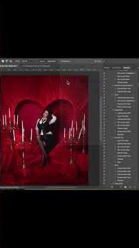 How to create an action in Photoshop. Makes it easier to apply over and over.