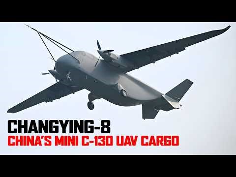 Meet Changying-8: China’s New Mini C-130 Heavy lift Cargo Drone!