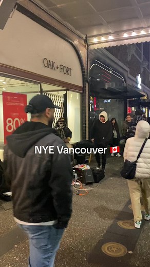 New Year's Eve Celebrations in Vancouver Downtown
