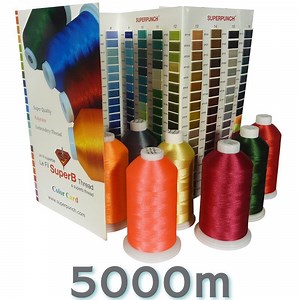 SuperB Embroidery Thread 5000m - Polyester - Superpunch