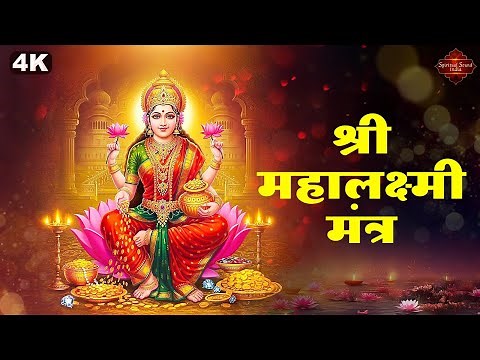 Mahalakshmi Mantra - 108 Times | Om Mahalaxmi Namo Namah Om Vishnu Priya | Maa Lakshmi Pooja Mantra