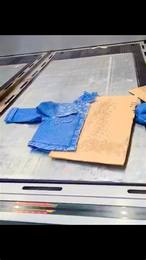 8K views · 49 reactions | Denim Laser Printing ️– Create Unique...