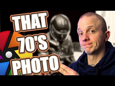 Create a VINTAGE LOOK in darktable