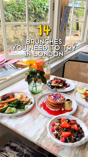 We love a good brunch in London, and here’s a huge round up of some of our favourites over the years, literally from all across London, and they should be on your list! We’re always looking for the next brunch spot to visit so please leave us your recommendations! 1. Peggy Jean @daisygreencollection - Australian brunch on a boat in Richmond, these guys have lots of locations across London and they’re fantastic 2. Brother Marcus @brothermarcus_ - Eastern Mediterranean brunch with several location