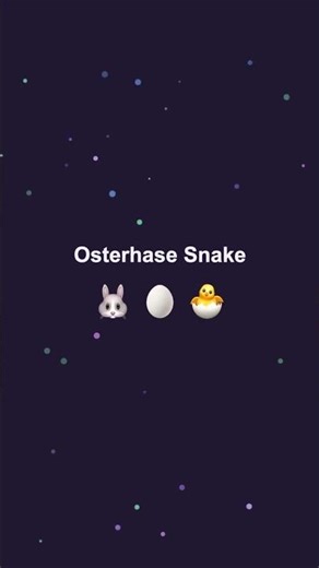 Oster-Snake-Spiel 🐰🥚 #AnnaAI #Shorts