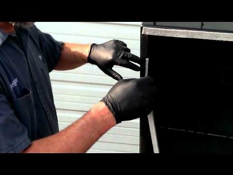 How to install a LavaLock BBQ Smoker Pit Gasket; Self stick by BBQsmokerMods.com