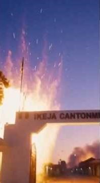 Bomb Blast in Lagos : (Old) Ikeja Cantonment 2002