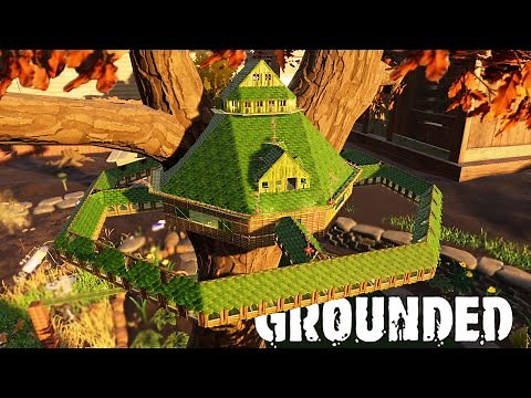 Grounded - Building a Treehouse (Speed Build)