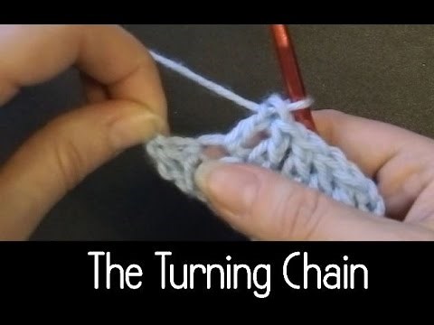 Learn an easy way to do the Turning Chain (TCH) (Crochet)