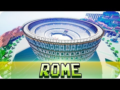 Minecraft - The City of Rome - Epic Map w/ Download