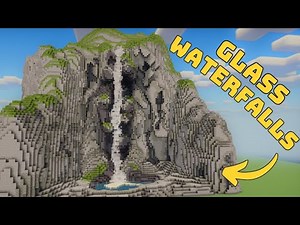 How I Built a Realistic Waterfall in Minecraft