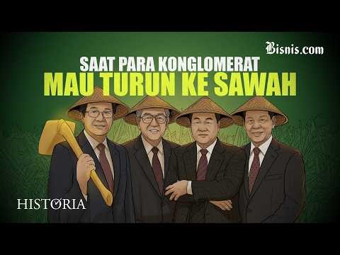 Historia Bisnis Komitmen Konglomerat Cetak Sawah Baru di Era Orde Baru