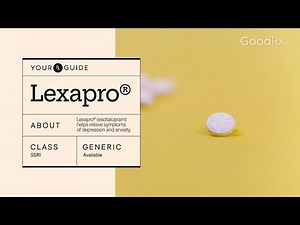Lexapro (Escitalopram): How It Works, How to Take It, and Side Effects | GoodRx
