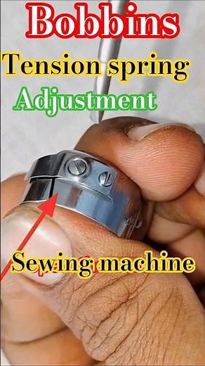 ⭐ “Bobbin Thread Loose? Fix the Spring in 5 Seconds! 🧵🔧”
