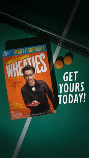 A24 on Instagram: "Breakfast of champions. Limited edition Marty Supreme Wheaties Box now in the A24 Shop and on wheaties.com."