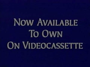 Now available to own on Videocassette - VHS