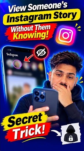Instagram Story Bina Pata Chale Kaise Dekhe? 😱✈️ #Shorts