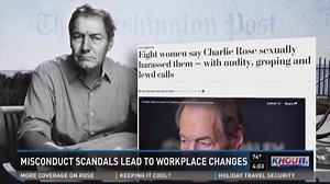 Sexual misconduct scandals affecting local workplaces
