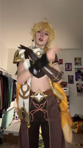 Genshin cosplay #aether #genshin #genshinimpact #traveler #cosplay #genshinimpactcosplay
