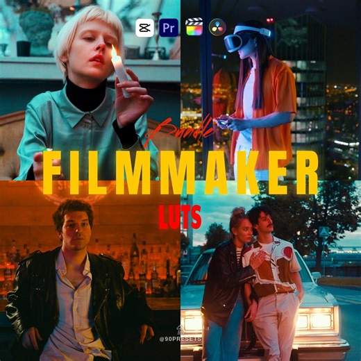 200 Premium Luts for Filmmakers | Cinematic Tones, Film Looks, Moody Vibes, Color Grading for Video, for Content Creators | Cube LUT Files - Etsy