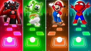 8.9K views · 114 reactions | Speaker Man vs Gummy Bear vs Super Mario...