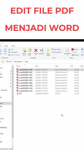 Cara Merubah File PDF Menjadi Word