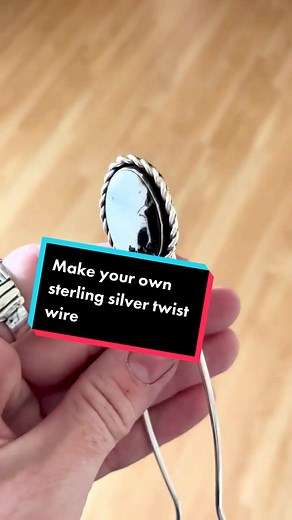 DIY Sterling Silver Twist Wire Tutorial