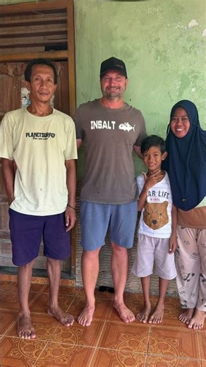 A special moment visiting Rafa at his home, 8 year old Rafa has had a difficult start in life.