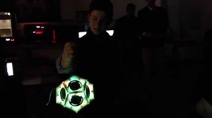 Dodecahedron Speaker With Sound Reactive LEDs