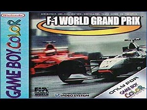 F1 World Grand Prix Game boy Color 1999 Série F1