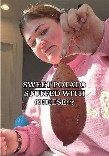 Sweet Potato Stuffed with Cheese Recipe