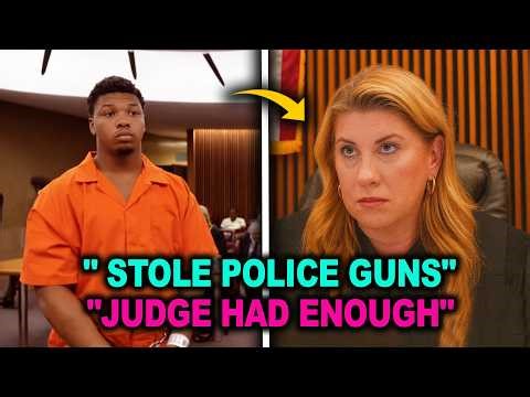 He Stole Police Weapons… Judge Raquel West DESTROYS Him in Court
