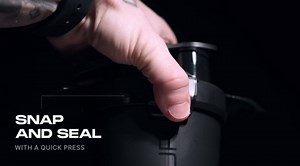 Hydra Cup DualShaker Pro 32 oz Shaker Bottle for Protein Shakes, Shaker Cup w/Handle & Ball Blender Whisks, Dual Mixing Shaker Bottle with Storage, 2 in 1, for Travel To Go, BPA Free (Purple)