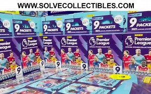 （转载）PANINI PREMIER LEAGUE 2021 STICKER COLLECTION (100 PACKS!!)