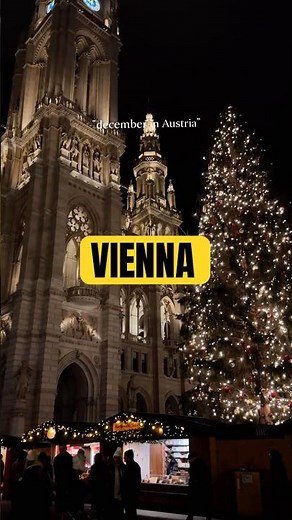 December in #vienna #austria during #christmas #winter