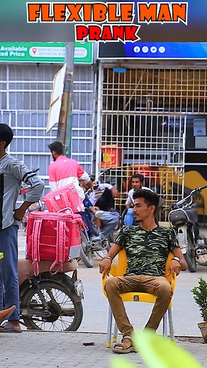 Flexible Man Prank Pt 3 | Extra Talent