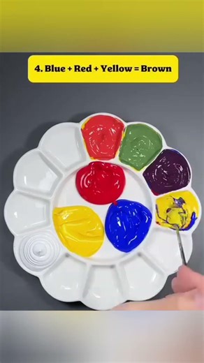 primary color mixing #trending #colormixingmagic #viralshort