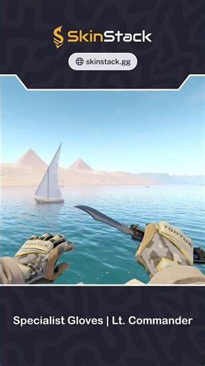 Lt Commander Specialist Gloves | CSGO Skin Spotlight ★ #counterstrike2 #counterstrike #csgo2 #csgo