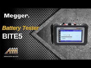 Test Your Batteries Like a Pro | Megger BITE5 Battery Tester