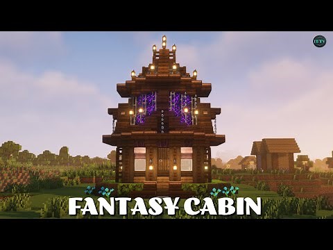 Minecraft Enchanted Cabin Tutorial – Cozy & Magical Build!