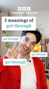 62K views · 1.2K reactions | The phrasal verb ‘get through’ can be...
