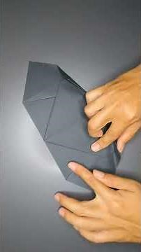Flying bat paper airplane instructions
