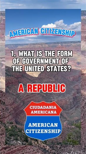 Prepare for your U.S. Citizenship interview 🇱🇷🗽 civic question #1