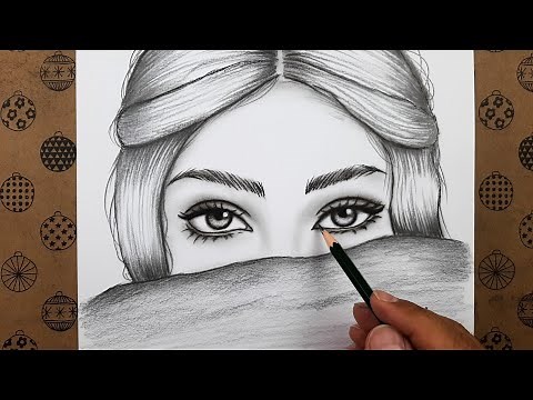 Easy Beautiful Girl Drawing