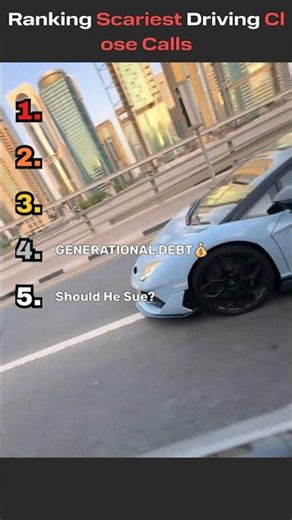 Top 5 Driving Close Calls