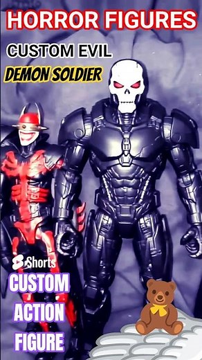 🫵 🧸 (CUSTOM EVIL) | (HORROR FIGURES) | ACTION FIGURES | KITBASHED TOYS